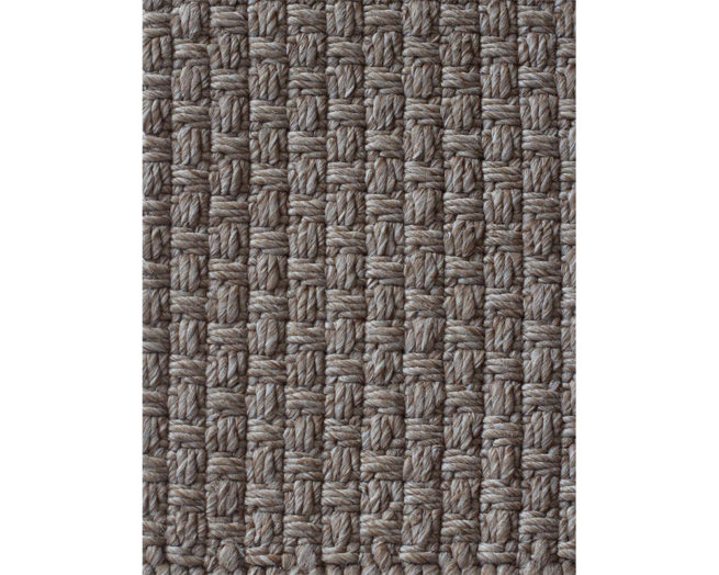 Outdoor Basket Weave Taupe